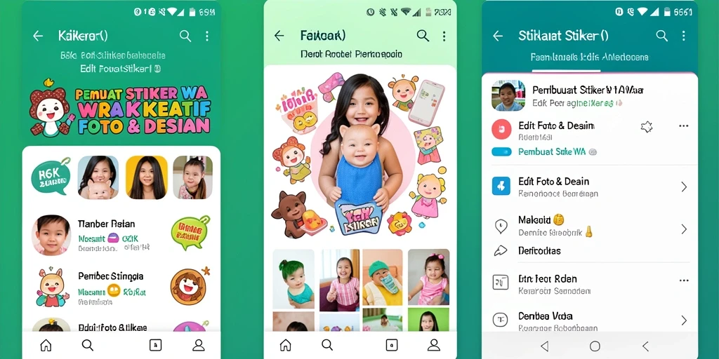 Antarmuka 66K yang intuitif untuk Pembuat Stiker WA.