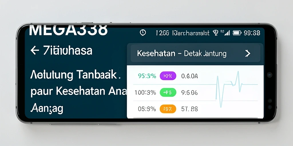 Antarmuka MEGA338 yang informatif dan mudah digunakan.